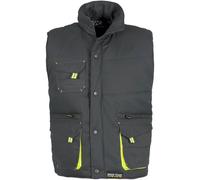 Gilet da lavoro invernale multitasche imbottito ad alta visibilità - Workteam