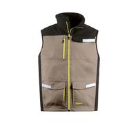 Gilet da lavoro Kapriol Kavir beige tg. M Beige