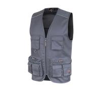 Gilet da lavoro Multipocket Summer grigio
