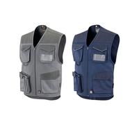 Gilet da lavoro multitasche Neri Convoy