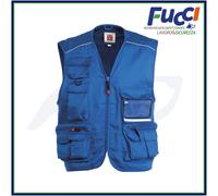 GILET DA LAVORO MULTITASCHE SMANICATO ESTIVO PAYPER POCKET UOMO PESCA CACCIA