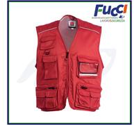 GILET DA LAVORO MULTITASCHE SMANICATO ESTIVO PAYPER POCKET UOMO PESCA CACCIA