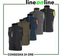 Gilet da lavoro U-Power Universe softshell multitasche impermeabile traspirante