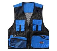 Gilet da Lavoro Uomo Giacca Senza Maniche da Pesca, Giubbino da Lavoro con Zip Gilet da Caccia Fotografo Sport Smanicato da Lavoro Uomo Gilet Caccia Uomo Abbigliamento da Lavoro