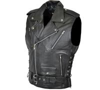 Gilet da motociclista in pelle RSA Chopper 3XL