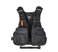 Gilet da nuoto da pesca riflettente, multi tasche, lunghezza regolabile, kayak, gilet da uomo e donna, per attività all'aperto, canottaggio, nuoto, canyoning, rafting, wakeboard, golf