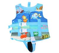 Gilet da Nuoto per Bambini, Giubbotto di Galleggiabilità Regolabile con Imbracatura a Spalla Gilet Bagno per Bambini Floating Jacket - Sicurezza e Comfort per Ragazze e Ragazzi