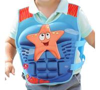 Gilet da nuoto per costume da bagno galleggiante per,accessori per sport acquatici, galleggianti per ragazzi e ragazze di età compresa tra 2 e 10 anni per la spiaggia e la