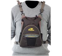 GILET DA PESCA A SPINNING MOSCA CON TASCHE PORTA SCATOLE TAGLIA M L XL XXL ZAINO