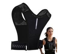 Gilet da Running con Sacca d'Acqua Zaino Traspirante Regolabile per
