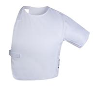 Gilet Da Scherma In Tessuto Anti-coltellata, Giacca Da Scherma 450N Con Spalline Regolabili for Fioretto, Spada E Sciabola, Divisa Da Allenamento Unisex(XL,Left-handed)