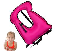 Gilet da snorkeling per adulti e galleggiante, gilet di salvataggio gonfiabile, gilet di sicurezza manuale per il nuoto, cintura in vita rimovibile, snorkelhi leggero