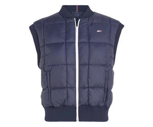 Gilet da tennis da donna Tommy Hilfiger Essentials Regular Fit Gilet - navy - Blu (S)