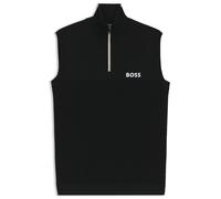 Gilet da tennis da uomo BOSS Birdie 1/4 Zip - black - Nero (S)