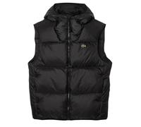 Gilet da tennis da uomo Lacoste Water-Repellent Short Puffed - black - Nero (M)