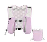 Gilet da trail running, traspirante, borsa sportiva per l'idratazione - borsa per telefono antiscivolo per vescica, attrezzatura da donna, per escursionismo, ciclismo, maratone, gare, campeggio