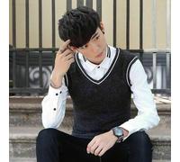 Gilet Da Uomo In Maglia Senza Maniche Top Invernale Caldo