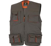 GILET DELTAPLUS M2GI2 MACH 2 PANOPLY DA LAVORO MULTITASCHE GRIGIO BLU