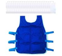 Gilet di ghiaccio - gilet di sicurezza di raffreddamento | Abbigliamento esterno ad alta temperatura giacca fredda regolabile per gli uomini luoghi di lavoro di igiene femminile, multicolore, A
