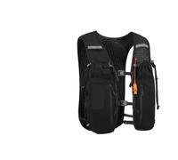 Gilet Di Idratazione Da Corsa Zaino da trail running, gilet di idratazione leggero, sacca idrica for escursioni all'aperto, ciclismo, maratona Per l'idratazione durante l'esercizio fisico(Black W Gray