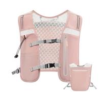 Gilet di idratazione - Gilet da corsa leggero 4L con cinghie regolabili | Cinghie pettorali regolabili riflettenti borsa per acqua per uomini e donne campeggio ciclismo corsa su sentiero Jogging