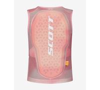 Gilet di protezione Scott Airflow rosa chiaro bianco per bambini - S
