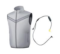 Gilet di raffreddamento con ventola, abbigliamento portatile con aria
