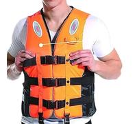 Gilet di salvataggio per adulti, gilet di salvataggio per la sicurezza marittima, la navigazione e il kayak | Attrezzature riflettenti per uomini e donne, nuoto, pesca e navigazione