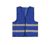 Gilet di sicurezza, Giubbotto di sicurezza multicolore for viaggi notturni, servizi igienico-sanitari, ingegneria, edilizia, lavori all'aperto(Blue)