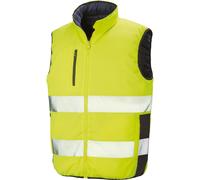 Gilet di sicurezza imbottito Result Jaune 3XL