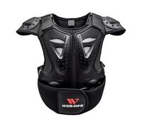 Gilet di sicurezza per equitazione per ragazzi - Equipaggiamento di protezione per la schiena per bambini, armatura da ciclismo per moto, equipaggiamento di sicurezza per sci e skateboard, leggero e c
