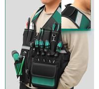 Gilet di sicurezza per gilet per attrezzi da elettricista per lavoratori