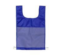 Gilet didattico con tasche in rete, gilet educativo sportivo per fonica, ortografia e giochi all'aperto, tessuto Oxford traspirante (blu)