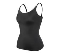 Gilet Donna Body Shaper Shapewear Top Canotta modellante for il controllo della pancia da donna, canottiera modellante liscia, canottiera dimagrante, intimo a compressione Per Controllo Pancia Slim(B