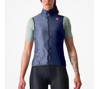 Gilet a vento Castelli Aria blu scuro donna - XL