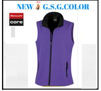Gilet donna Smanicato Softshell Interno: micro pile extra caldo