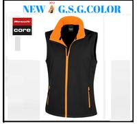 Gilet donna Smanicato Softshell Interno: micro pile extra caldo
