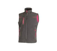 Gilet donna Universe Lady - taglia M - grigio/fucsia - U-power