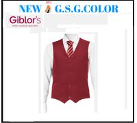 Gilet elegante foderato modello Miguel Giblor's colore blu o bordeaux