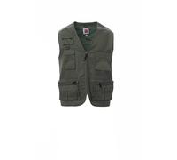 GILET ESTIVO UOMO MULTITASCHE PAYPER POCKET POLI COTONE 9 TASCHE E CACCIATORA