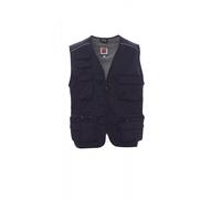 GILET ESTIVO UOMO MULTITASCHE PAYPER POCKET POLI COTONE 9 TASCHE E CACCIATORA