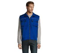 Gilet Giacca Smanicato Lavoro Uomo Multitasca Personalizzabile Ricamo o Stampa