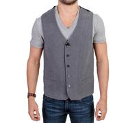 Gilet gilet COSTUME NATIONAL C'N'C grigio cotone IT48 / US38 / M RRP $360