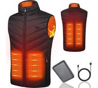 Gilet giubbotto riscaldato uomo donna con batteria usb alta qualità 3XL