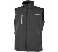 U-POWER | Gilet da Lavoro Uomo con Zip SATURN, Impermeabile, Traspirante, 90% nylon 10% spandex