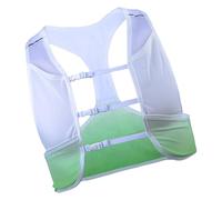 Gilet idratante, zaino da corsa, trasportatore d'acqua per sentieri, struttura leggera in poliestere traspirante, per uso all'aperto o fitness, capacità 3 l, nero, grigio, 1 pezzo, 3 l