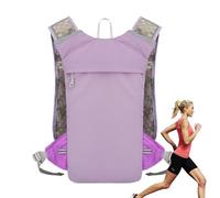 Gilet Idratazione | Gilet Idratazione da Corsa con Multitasche Donna | Zaino Acqua Grande Capacità, Attrezzatura Sportiva Portatile per Arrampicata Corsa Ciclismo Escursionismo