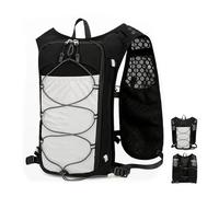 Gilet Idratazione Per Corsa | Gilet Idratazione Regolabile Con Strisce Riflettenti,Pacchetto Per Ciclismo - Per Corsa Escursionismo Ciclismo Arrampicata Jogging Equitazione Sport Outdoor