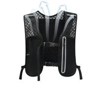 Gilet Idratazione Running Donne,Zaino Sportivo Idratazione Traspirante | Leggero con Sacca per Acqua e Tasca per Telefono Uomo per Trekking Ciclismo Maratone Campeggio