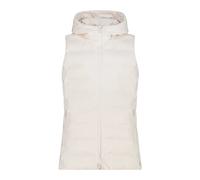 Gilet imbottito con cappuccio e zip donna CMP Blanc 2XS